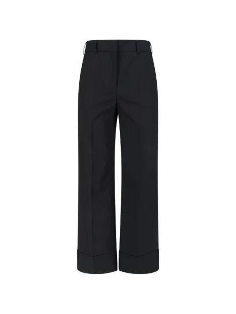 slowear turn-up cuff trousers Black 173846D6594990