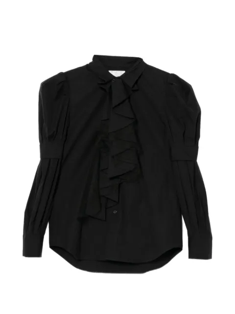 Comme Des Garçons Noir ruffled shirt Black 3QB001
