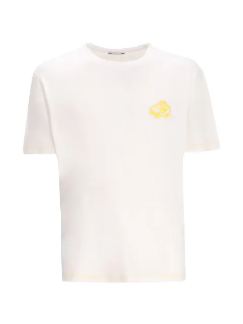 Jacob Cohën embroidered-motif T-shirt White U4R0405M4504