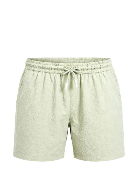 04651 Handelsgesellschaft MBH & Co. KG seersucker swim shorts Green 2BE2601A15