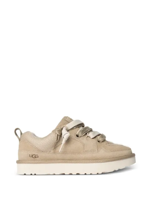 UGG logo-debossed panelled sneakers Neutrals LOLOWMELMUSTARDSEED