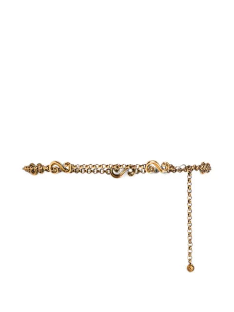 ETRO chain belt with Paisley appliqués Gold WP3B0096AM113