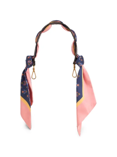 ETRO bag handle with scarf Blue WP2R0015AK19L