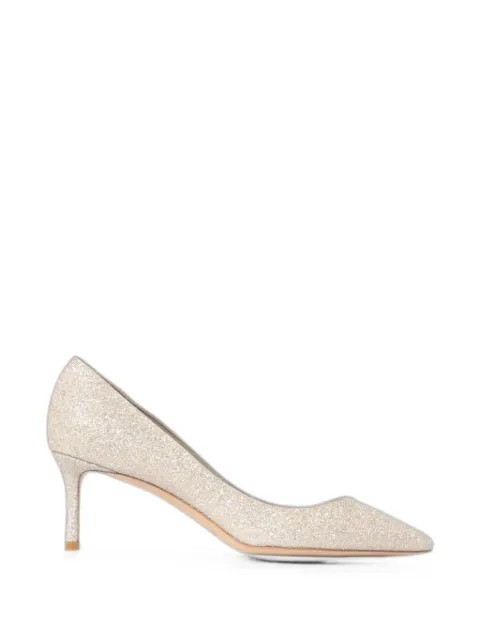 Jimmy Choo Romy glitter pumps Neutrals ROMY60GQI