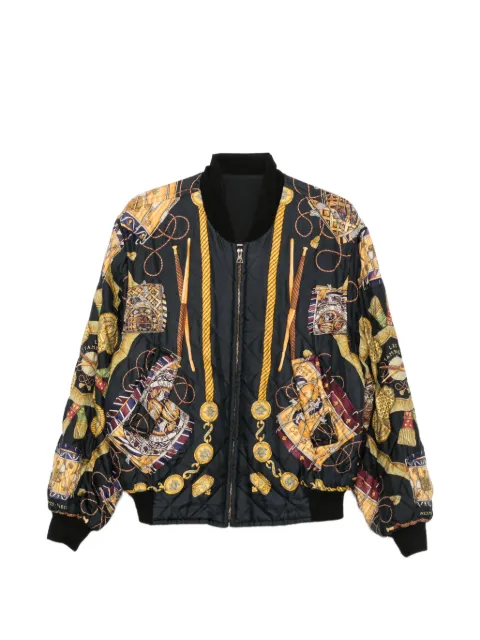 Hermès Pre-Owned 1980s Les Tambours reversible jacket Black HE1800BUU