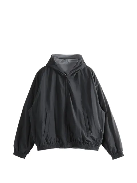 Balenciaga reversible zip-up hooded jacket Black 857733TTO041000