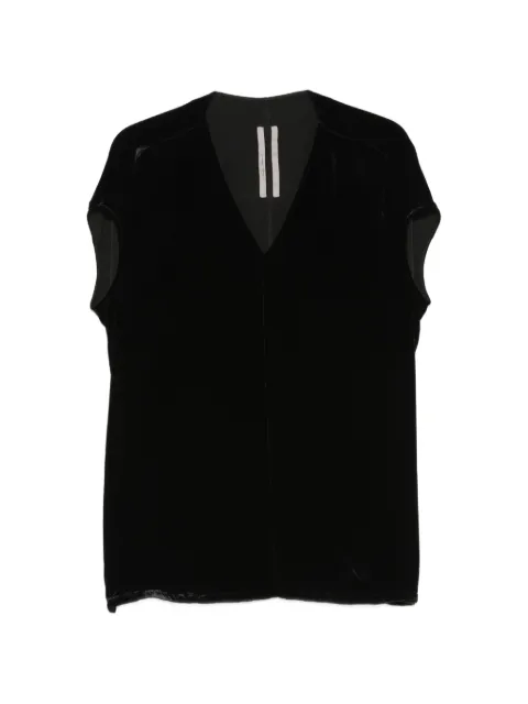 Rick Owens V-neck blouse Black RP02F5256V