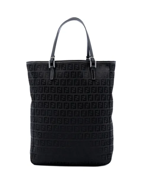 Fendi Pre-Owned 2000-2010 Zucchino Canvas tote bag Black 9ULYO7XR2A6RI1L5