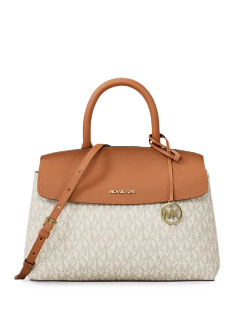 Michael Kors small Landry satchel bag Neutrals 30T6GX7S1B