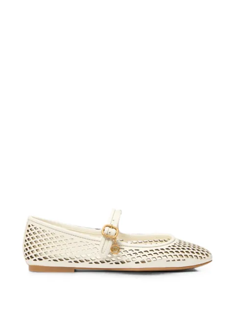 Michael Kors Nellie Flex laser-cut ballet flats Neutrals 40T6NLFP3L