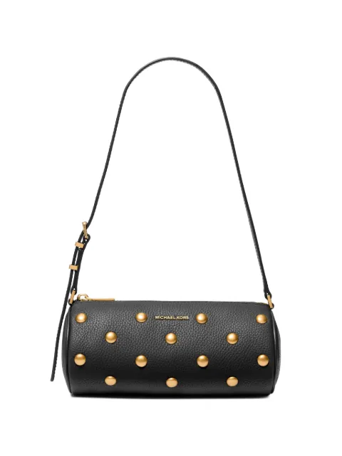 Michael Kors small Izzy studded leather shoulder bag Black 32T6AZYC1L