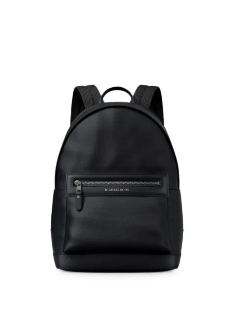 Michael Kors Jet Set logo-plaque backpack Black 33T6LJSB2X