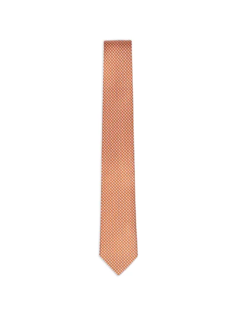 Ferragamo silk tie Orange 784138