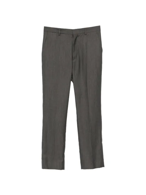 MM6 Maison Margiela pressed-crease trousers Grey SH0KA0079M35788