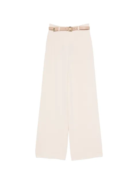 Max Mara belted wide-leg trousers Neutrals 2626136045600