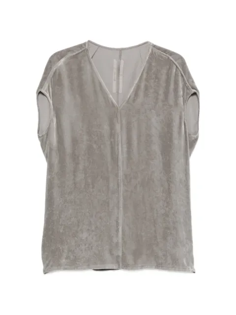 Rick Owens V-neck blouse Grey RP02F5256V