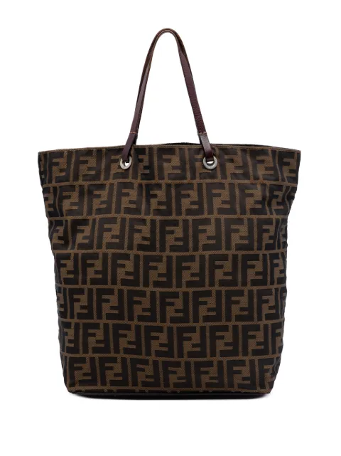 Fendi Pre-Owned 20th Century Zucca Canvas tote bag Brown IP2WUFVM4H6Q4EYE