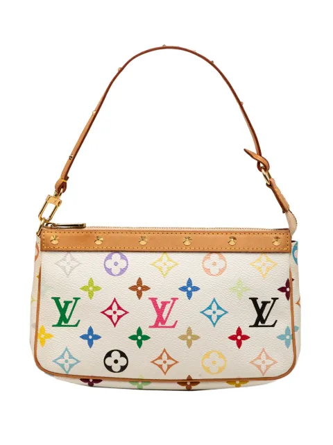 Louis Vuitton Pre-Owned 2003 Monogram Multicolore Pochette Accessoires shoulder bag White VNQYO2AC4J9QS8NW