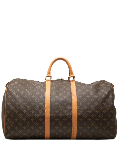 Louis Vuitton Pre-Owned 1994 Monogram Keepall 55 travel bag Brown IJ1K56RS5USQLIM0