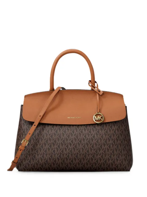 Michael Kors medium Landry satchel bag Brown 30T6GX7S2B