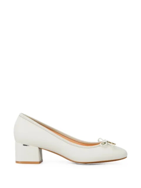 Michael Kors Piper Flex bow-detail pumps White 40S6PIMP1L