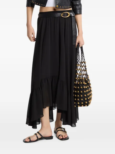 Michael Kors ruffled asymmetric skirt Black MT670N27R3