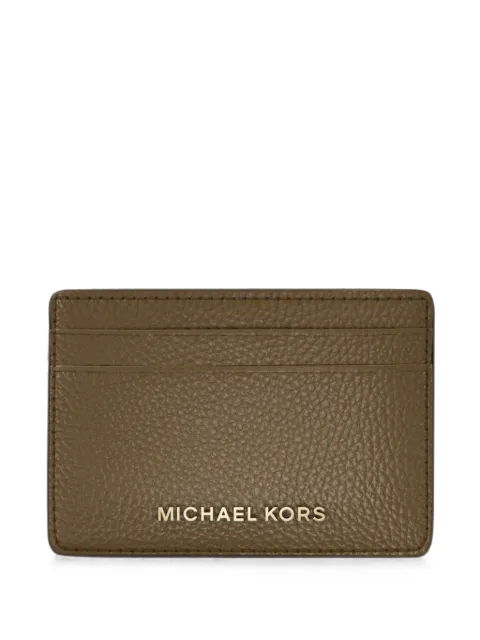 Michael Kors leather card case Brown 32F7GF6D0L