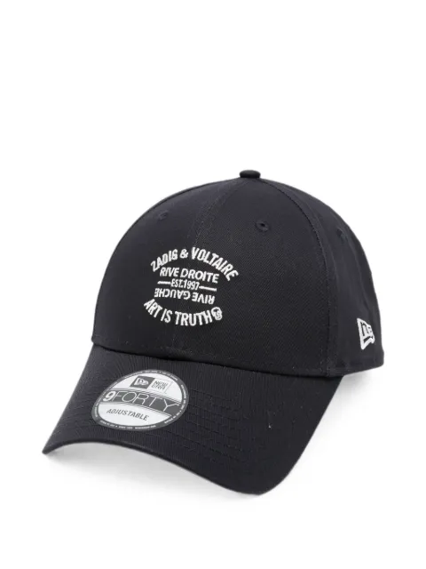 Zadig&Voltaire x New Era 9Forty logo-embroidered baseball cap Blue OWHT01165