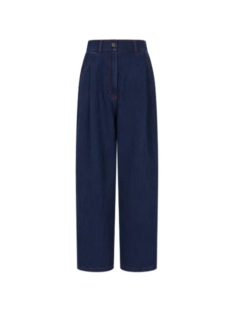 TOMBOY corduroy pleated trousers Blue 9106331553