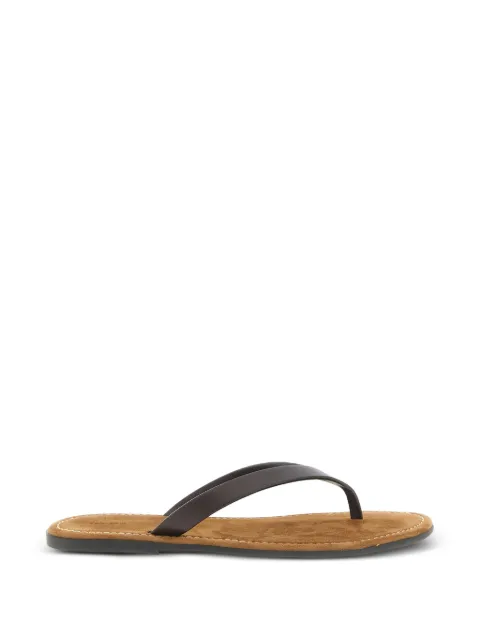 The Row leather sandals Brown F1874L838