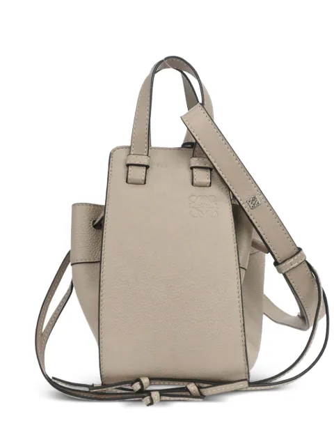 Loewe Pre-Owned 2019 mini Hammock two-way handbag Grey 187476