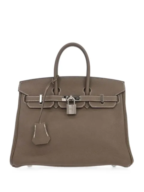 Hermès Pre-Owned 2020 Birkin 25 handbag Grey 187274