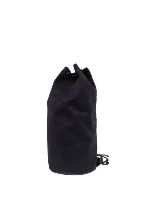 Gucci Pre-Owned 2000-2015 G Monogram Canvas Drawstring Sling Bag crossbody bag Black M9CRC7H4WDW6UA5V