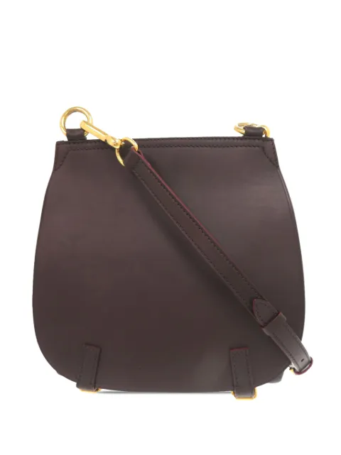 Burberry Pre-Owned 2000-2017 Leather Bridle crossbody bag Brown 5WXM85XYSTKTB685