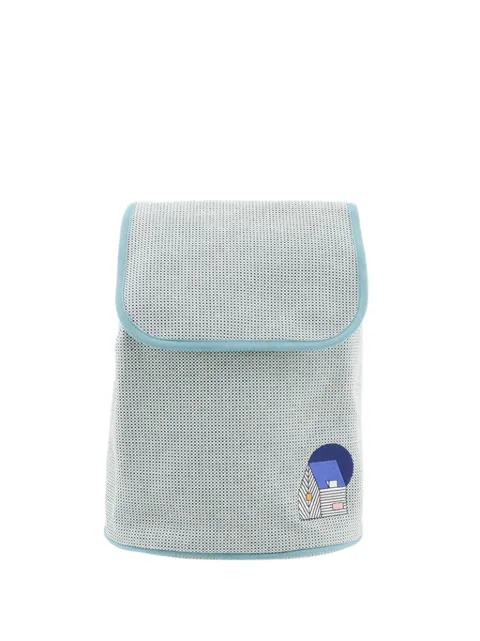 Hermès Pre-Owned 2021-2026 Canvas Les Cabanes backpack Blue INOPDN2H0Y89XSZ8