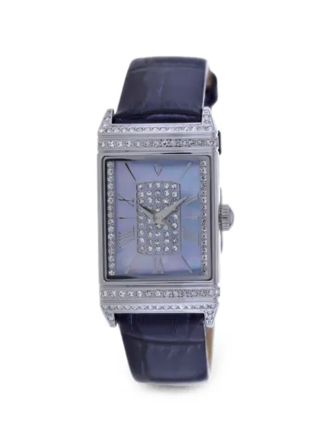 CHRISTIAN VAN SANT Amara crystal-embellished 34mm watch Blue CV4532