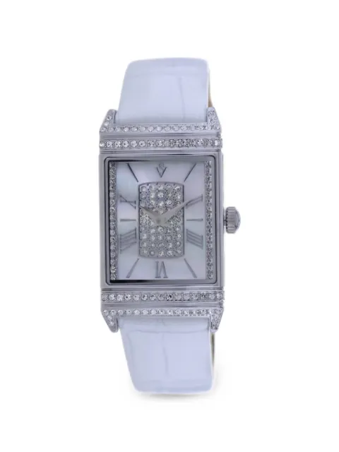 CHRISTIAN VAN SANT Amara crystal-embellished 34mm watch White CV4531