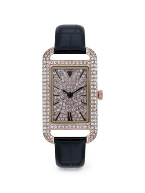 CHRISTIAN VAN SANT Opaline crystal-embellished 26mm watch Pink CV4724