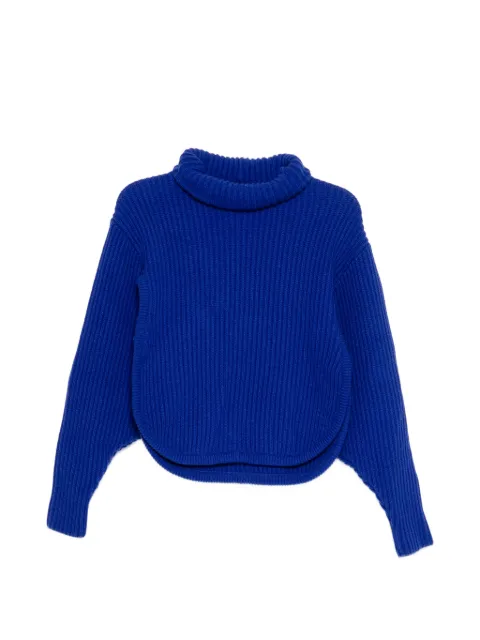 Antonio Berardi ribbed roll-neck sweater Blue ABPN750200BN218000