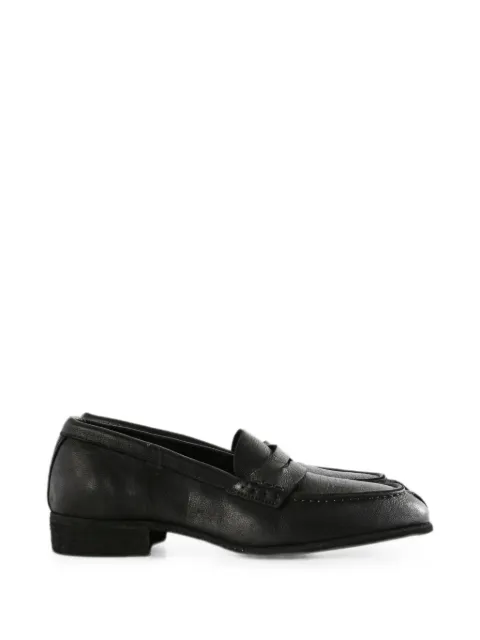 Guidi leather loafers Black 591U