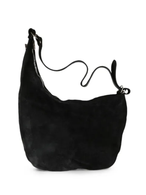 Guidi zip-fastening tote bag Black SZ01