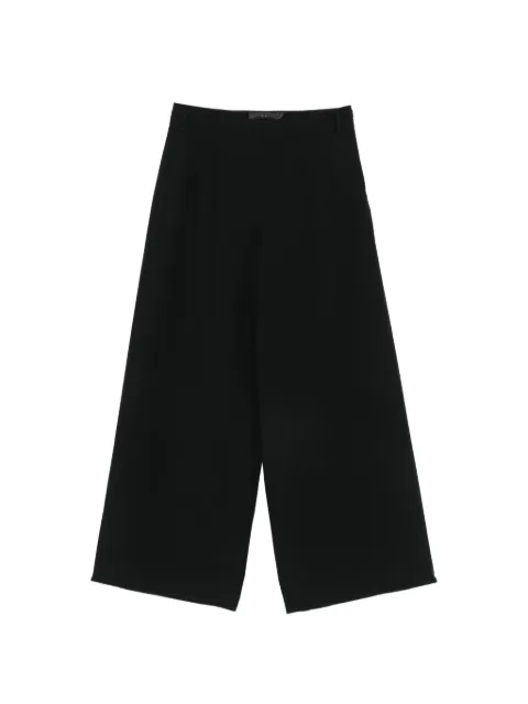 SIR. Beatrice pleated-detailing wide-leg trousers Black SIR2265012