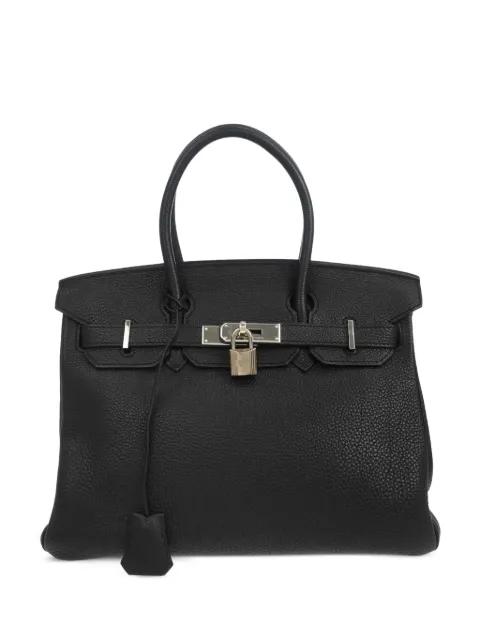 Hermès Pre-Owned 2008 Birkin 30 handbag Black 177751