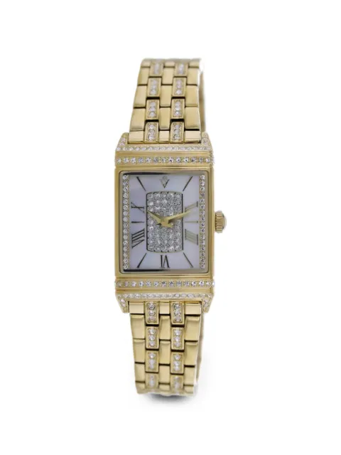 CHRISTIAN VAN SANT Amara crystal-embellished 34mm watch Neutrals CV4522