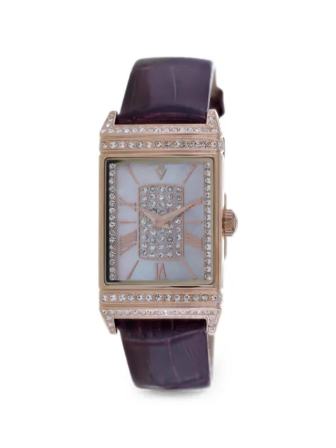 CHRISTIAN VAN SANT Amara crystal-embellished 34mm watch Pink CV4533