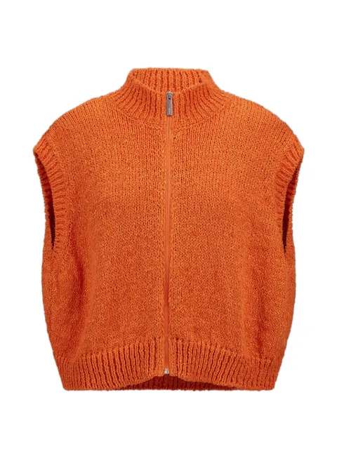 Laminar zip-up vest Orange MC00013DL72134