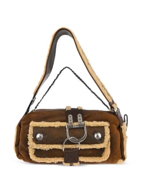 Christian Dior Pre-Owned 2005 Mouton Flight handbag Brown 166870