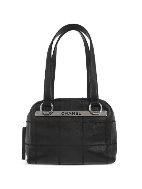CHANEL Pre-Owned 2005 Choco Bar handbag Black 187320