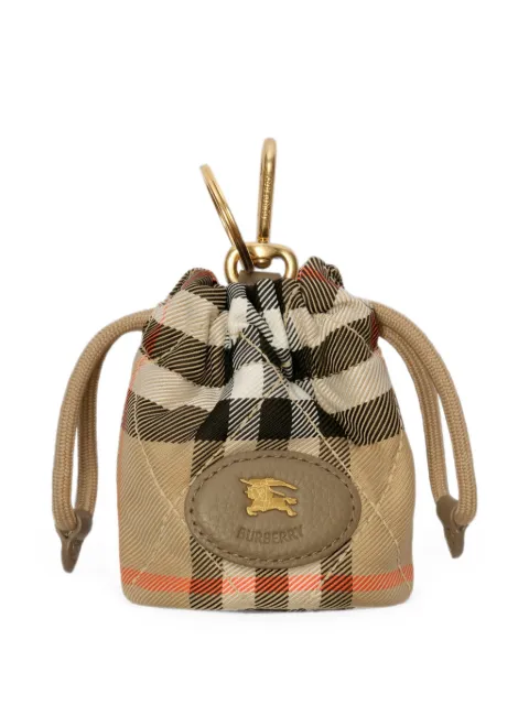 Burberry Horseshoe pouch charm Neutrals 8127855