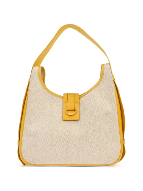Hermès Pre-Owned 1995 Tsako canvas shoulder bag Neutrals 196602